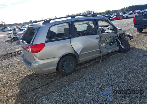 2006 Toyota Sienna Ce z USA, uszkodzony, nr VIN 5TDZA23C96S418553